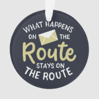 Travailleur de la poste Ce qui se passe sur la rou