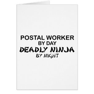 Travailleur postal Ninja mortel