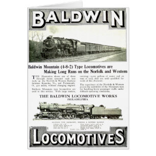 Travaux de locomotive à vapeur de Baldwin