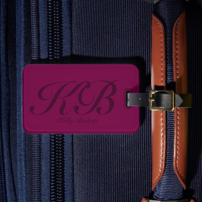 Travel Accessory luggage Tag (Front Insitu 4)
