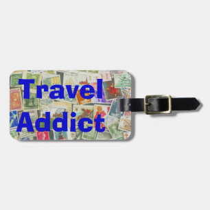 Travel Addict - luggage tag
