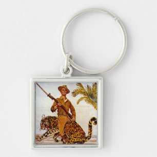 Travel? Adventure? Join the Marines! Keychain