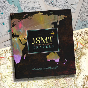 Travel Adventures Around the World Binder