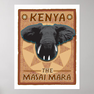 TRAVEL-Africa-Kenya Poster