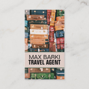 Travel Agency Agent Business Card