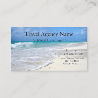 Travel Agency Business Card