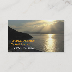 Travel Agency Business Card