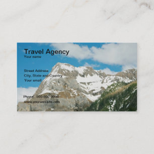 Travel Agency Business Card