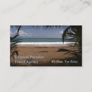 Travel Agency Business Card