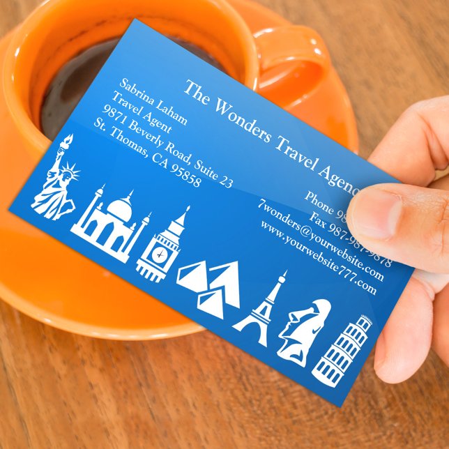 Travel Agency Business Card (Creator Uploaded)