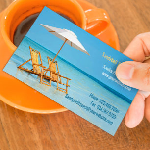Travel Agency Business Card