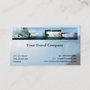 Travel agency business card