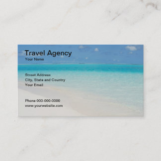 Travel Agency Business Card