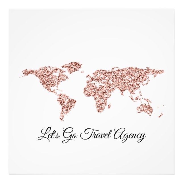 Travel agency Wedding Blogger Event Planner Photo Print (Front)
