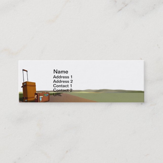 Travel Agent Business Card (Front)