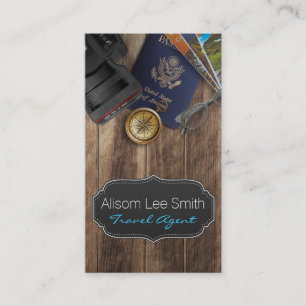 Travel Agent Business Card
