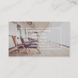Travel Agent Business Card