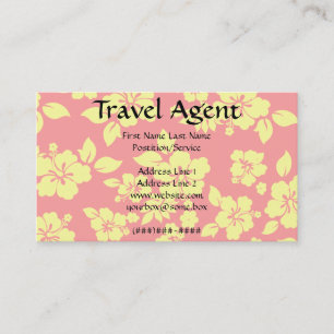 Travel Agent Business Card