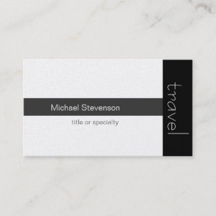 Travel Agent Business Card