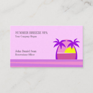 Travel Agent Business Card Template