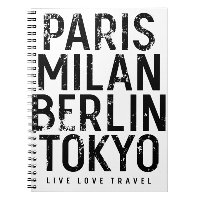 . Travel Agent - Cute Travel Agent Notebook (Front)