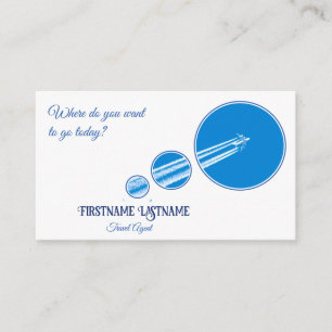 Travel agent dreamy sky sailing marina sunset business card