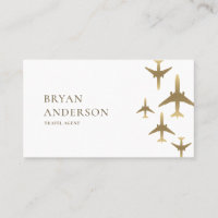 Travel Agent Gold Airplanes