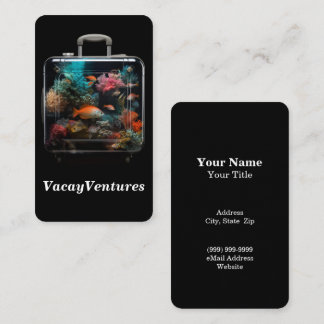 Travel Agent / Vacation Business Card