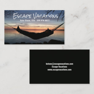 Travel Agent, Vacation Business Card