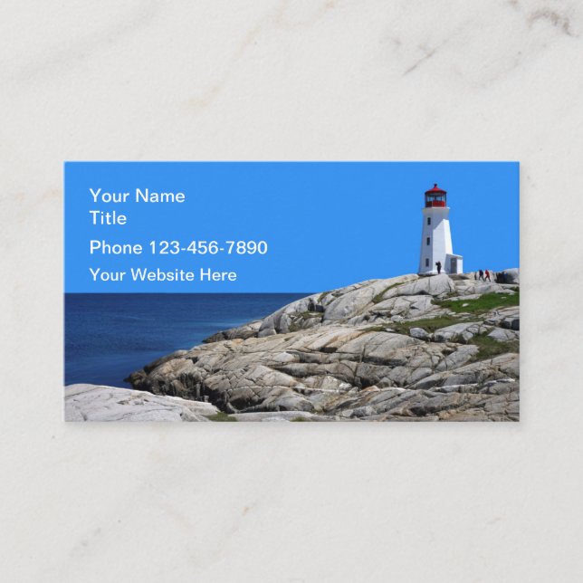 Travel Agent Website Business Card (Front)
