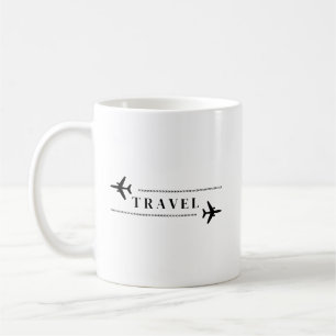 Travel airplane T-Shirt Coffee Mug