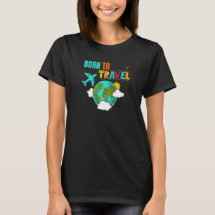 Travel Airplane Vacation Men Women & Kids Family T T-Shirt