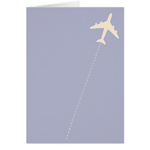 travel airplane with dotted line