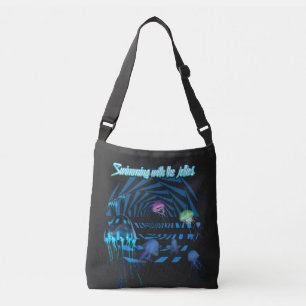  Travel and  Swim With The Jellies  Crossbody Bag