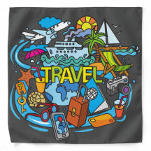 Travel and vacation l Cool drawing for summer