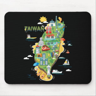 Travel Around Asia Taiwan Taipei Family Vacation S Mouse Pad