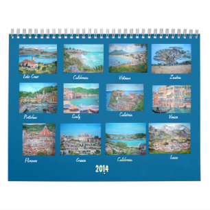Travel Art Collections - Volume II - 2014 Calendar