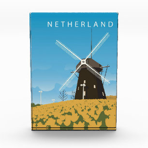 Travel Art Netherland Photo Block