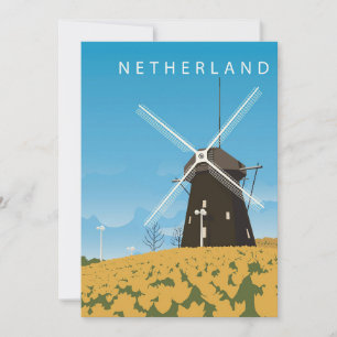 Travel Art Netherland Save The Date