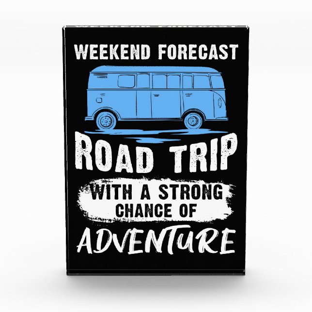 Travel Art Road Trip And Adventure Photo Block (Front)