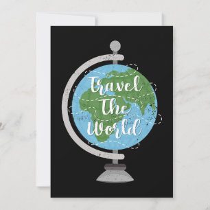 Travel Art Travel The World Save The Date
