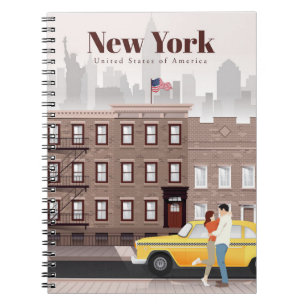 Travel Art Travel To New York City Notebook
