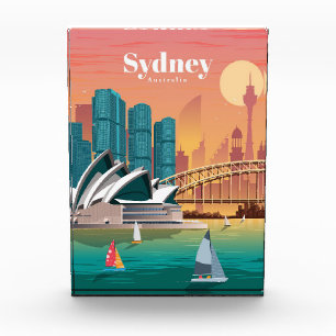 Travel Art Travel To Sydney Australia Photo Block