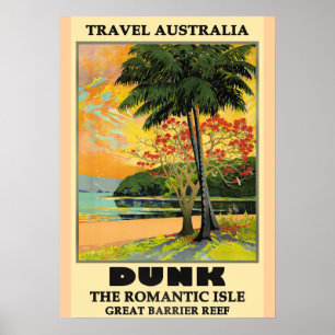 Travel Australia, Dunk Island, Poster