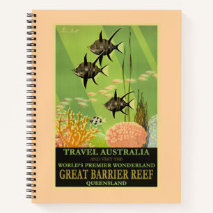 Travel Australia, Great Barrier Reef, Notebook