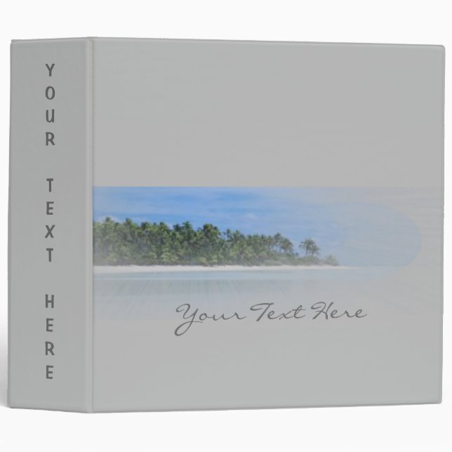 Travel Avery Binder (Front/Spine)