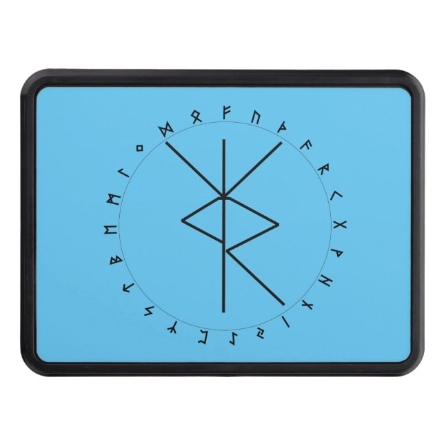 Travel Bind Rune Trailer Hitch Cover (Front)