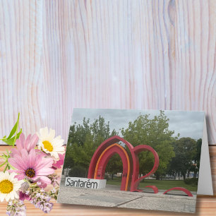 Travel Birthday Santarem Portugal Fun Photo Card
