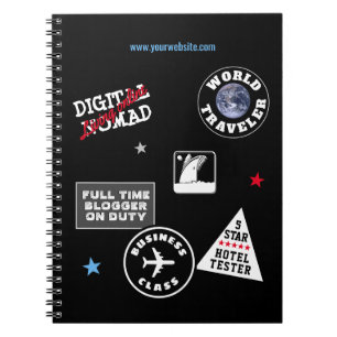 Travel Blogger Notebook
