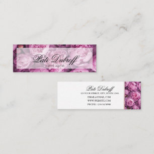 Travel Blossoms : Cultivating Your Next Adventure Mini Business Card